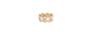 Abstract Petal Stretch Bracelet