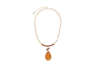 Earthy Stone Drop Necklace