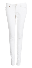 Skinny White Chinos