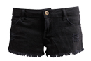 Slightly Distressed Denim Shorts