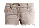 Khaki Denim Shorts