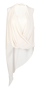 Fold Over Draped Top