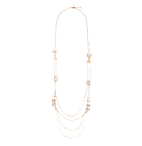 Precious Stone Dangle Necklace