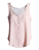 Lace Back Tank Top