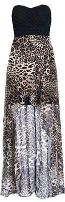 Wild High-Low Maxi Dress