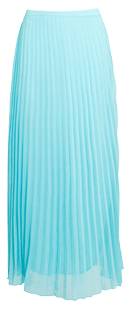 Pleated Maxi Skirt