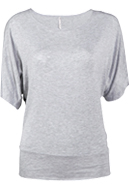 Banded Dolman Top