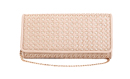 Glitter Basket Weave Clutch