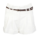 Pleated Cuff Classic Shorts