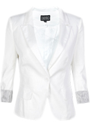 Striped Cuff Blazer