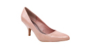 Blush Patent Pumps