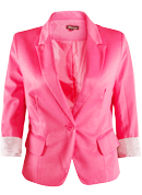 Striped Cuff Blazer