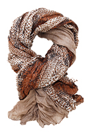 Snake Print Scarf