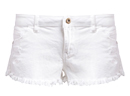 Slightly Distressed Denim Shorts