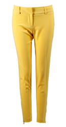 Cropped Zipper Pants