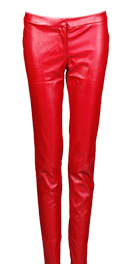 Pleather Moto Skinnies
