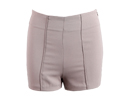 Pintuck High Waisted Shorts