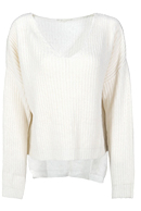 Chunky High Low Knit Sweater