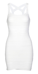 Strappy Back Bodycon Dress