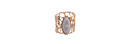 Whimsical Cutout Elastic Cuff