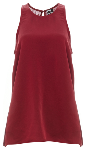 Take It Easy Keyhole Back Blouse