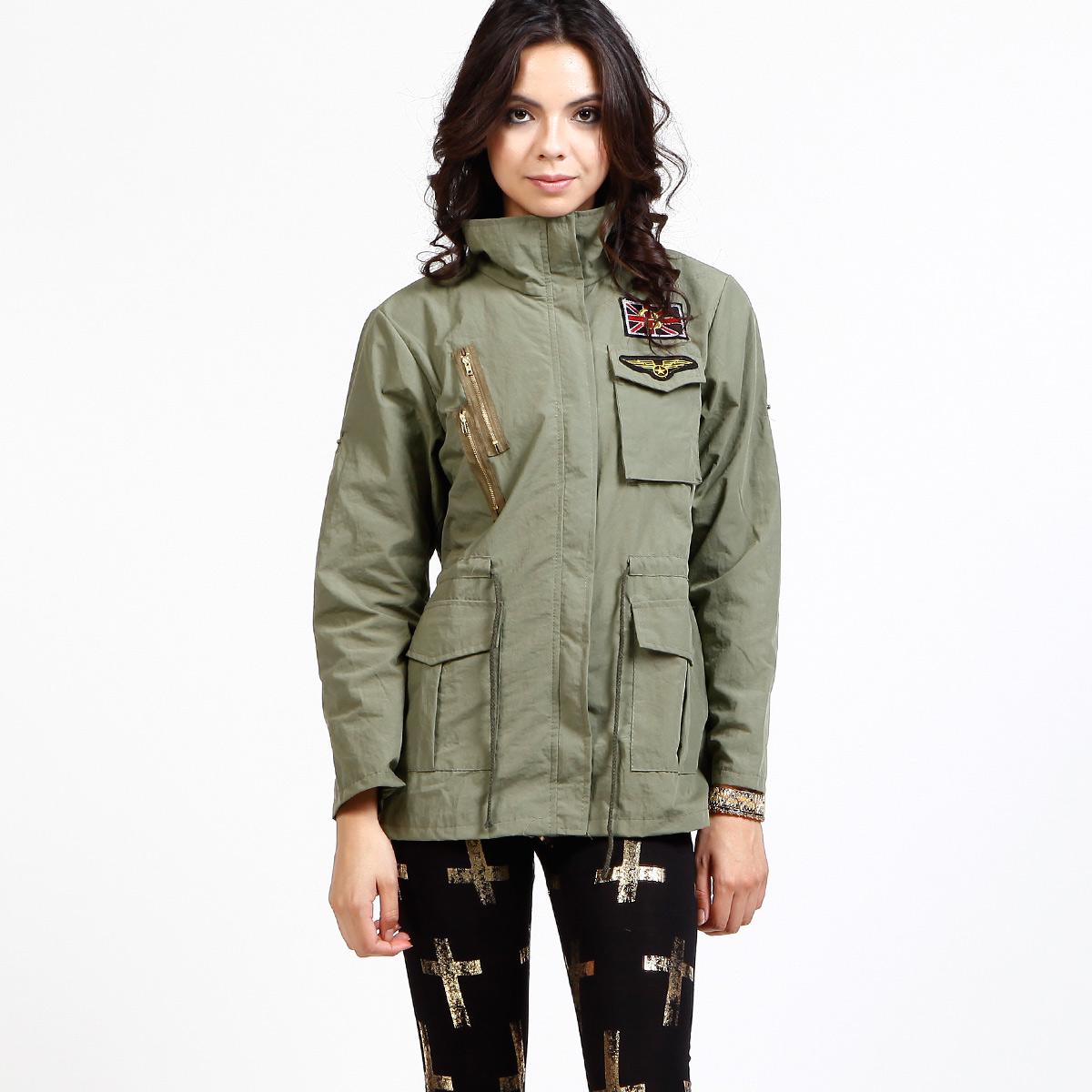 Military Parka in Olive | DAILYLOOK
