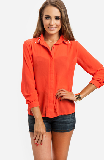 Pearl Collar Top Slide 1