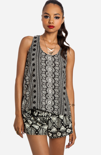 Tribal High Low Top Slide 1