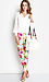 Garden Print Pants Thumb 5