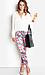 Floral Print Skinny Pants Thumb 5