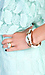 Frosted Chain Cuff Bracelet Thumb 3