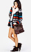 Color Block Horizontal Zipper Purse Thumb 6