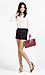 Metallic Tweed Shorts Thumb 5