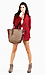 Leather & Suede Handbag Thumb 6