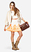 Neon Embroidered Lace Dress Thumb 5