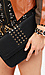 Mid Studded Flap Clutch Thumb 5