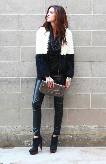Black & White Contrast Look by Lumiere and Lost April Slide 1
