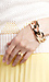 Mesh Bow Midi Ring Thumb 4