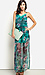 Floral Watercolor Maxi Dress Thumb 5