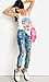 Neon Three Strap Satchel Thumb 8