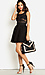 Floral Mixed Lace Dress Thumb 5