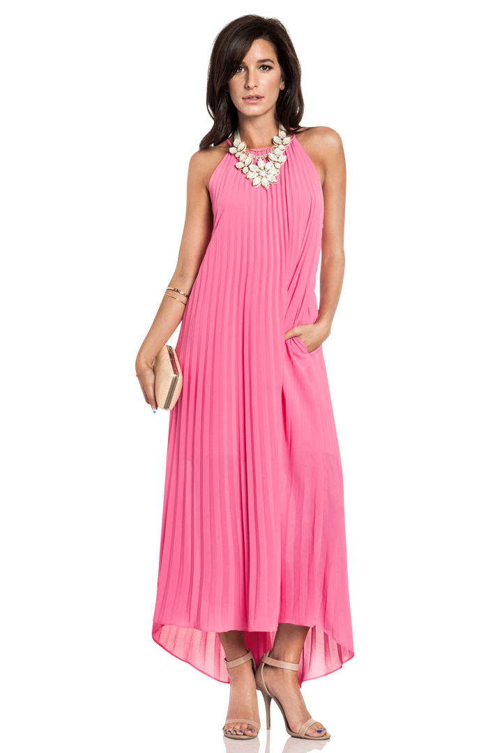 pink dress size 2