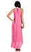 Line & Dot Pleated Maxi Dress Thumb 2