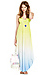 Gypsy05 Athena Triangle Spaghetti Panel Silk Maxi Dress Thumb 4