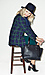Harlyn Georgette Plaid Coat Thumb 7