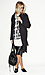 Basquiat Vegan Leather Pencil Skirt Thumb 8