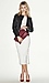 Langston Vegan Leather Double Fold Over Clutch Thumb 9