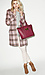 Glamorous Plaid Checked Longline Coat Thumb 6