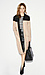 Basquiat Vegan Leather Pencil Skirt Thumb 7