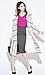 Cameo Real Talk Stripe Trench Coat Thumb 10